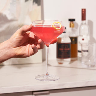 DISHWASHER SAFE MARTINI GLASSES – Viski’s high-quality crystal combines stunning clarity with durability for barware that lasts a lifetime. Although dishwasher safe, for best results rinse thoroughly to avoid soap residue and polish glasses by hand.