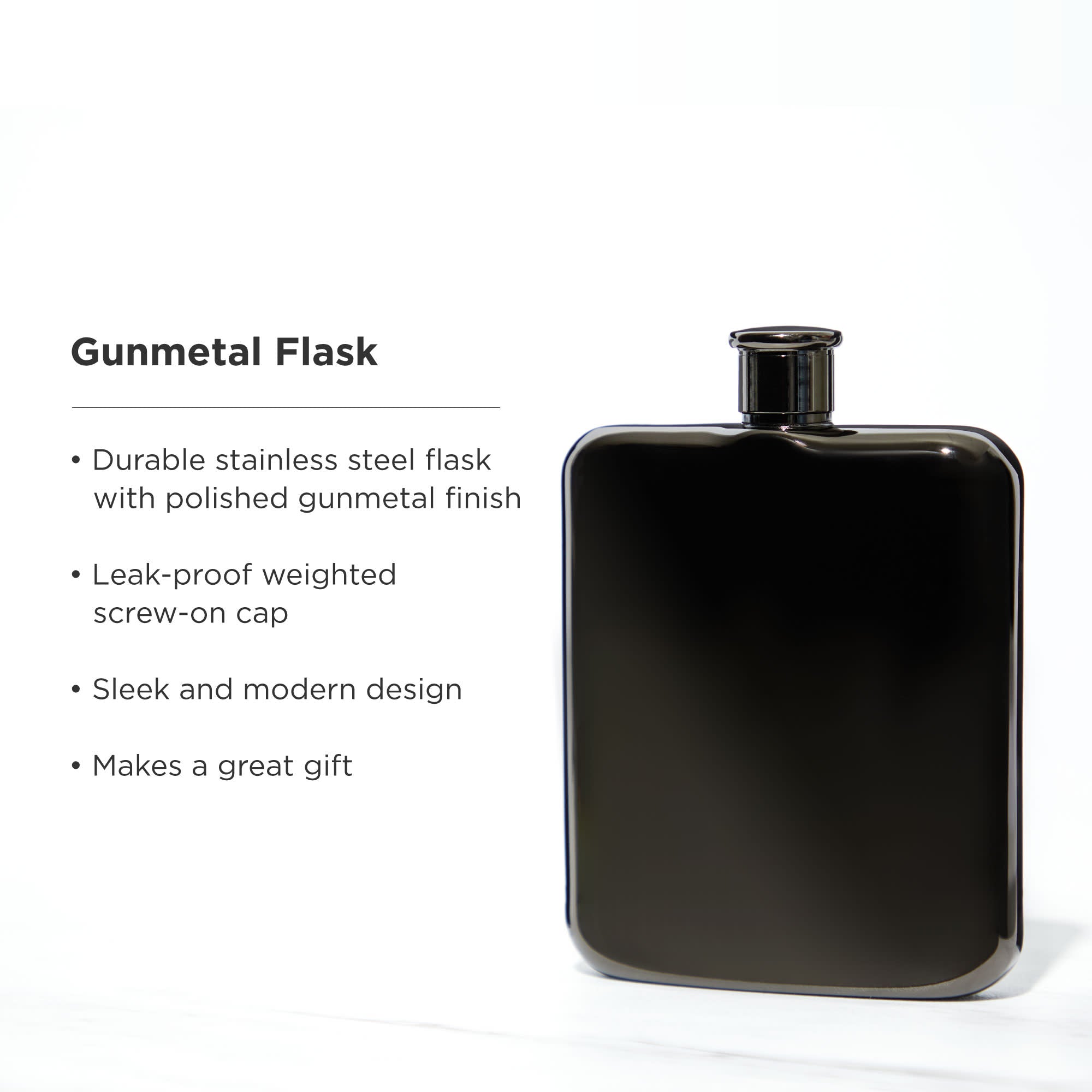 Wholesale plastic liquor flask with Clean and Sleek Designs at
