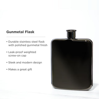 THE PERFECT GIFT - Gift this black flask at Christmas or birthdays, or as a stylish gift for groomsmen, best friends, Father’s day gifts, and more. Gift this flask to the special person in your life, or why not treat yourself to a stylish liquor flask?
