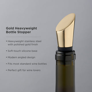 FORM & FUNCTION - Viski offers a sophisticated selection of premium and professional quality home bar accessories. This bottle stopper pairs beautifully with our liquor pourers, jiggers, whiskey ice cube trays, cocktail picks, strainers, and more.