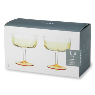 Gatsby Coupe Glasses Set of 2