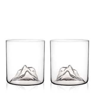 Mountain Crystal Tumblers Set of 2