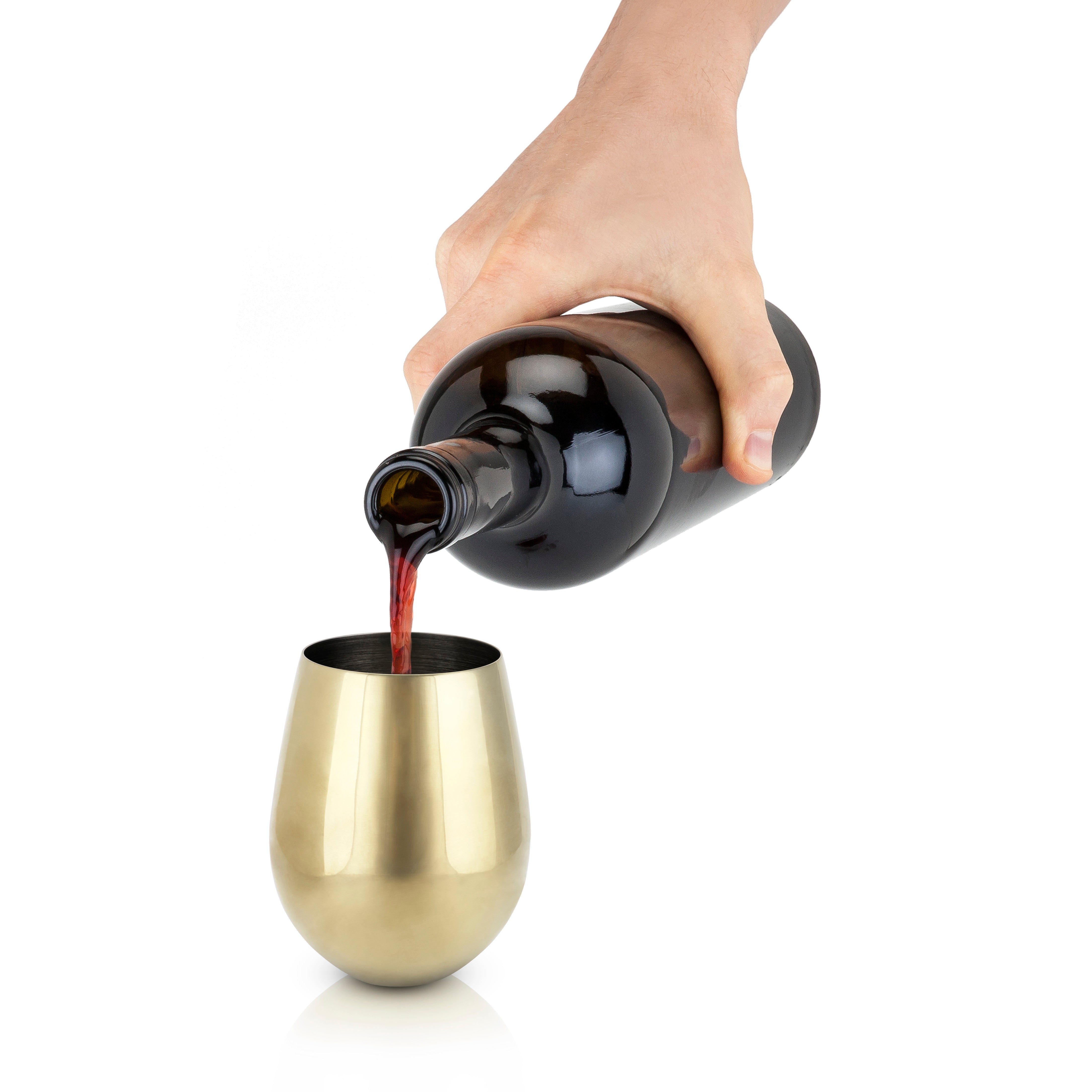 Copper Stemless Wine Glasses by Viski® — VineThings