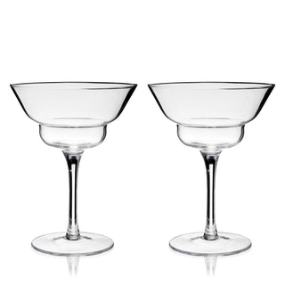 Mercury Crystal Martini Coupes, Set of 2