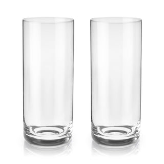 SPARKLING LEAD-FREE CRYSTAL – Celebrate with your favorite bourbon, rum, or rye with these beautifully designed, versatile tumblers. The smooth crystal, minimalist design, and clean lines create a glassware set with an elegant, contemporary flair.