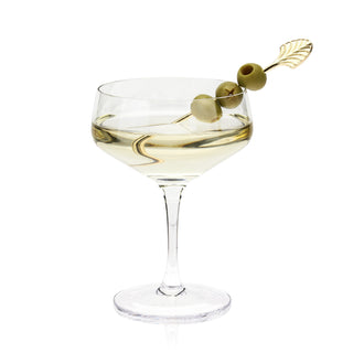 BRING THE BAR TO YOU - Art deco decor drink accessories make these drink stirrers cocktail garnish sticks a simple way to complete your home bar with panache. Sleek and compact, these drink picks make great martini toothpicks for olives.