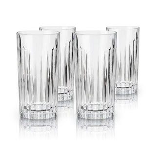 ELEGANT GIFT FOR COCKTAIL LOVERS – Impress the cocktail lover or mixologist in your life with these classic yet contemporary highball glasses. This versatile cocktail glass gift set makes the perfect Christmas, birthday, anniversary, or housewarming gift.