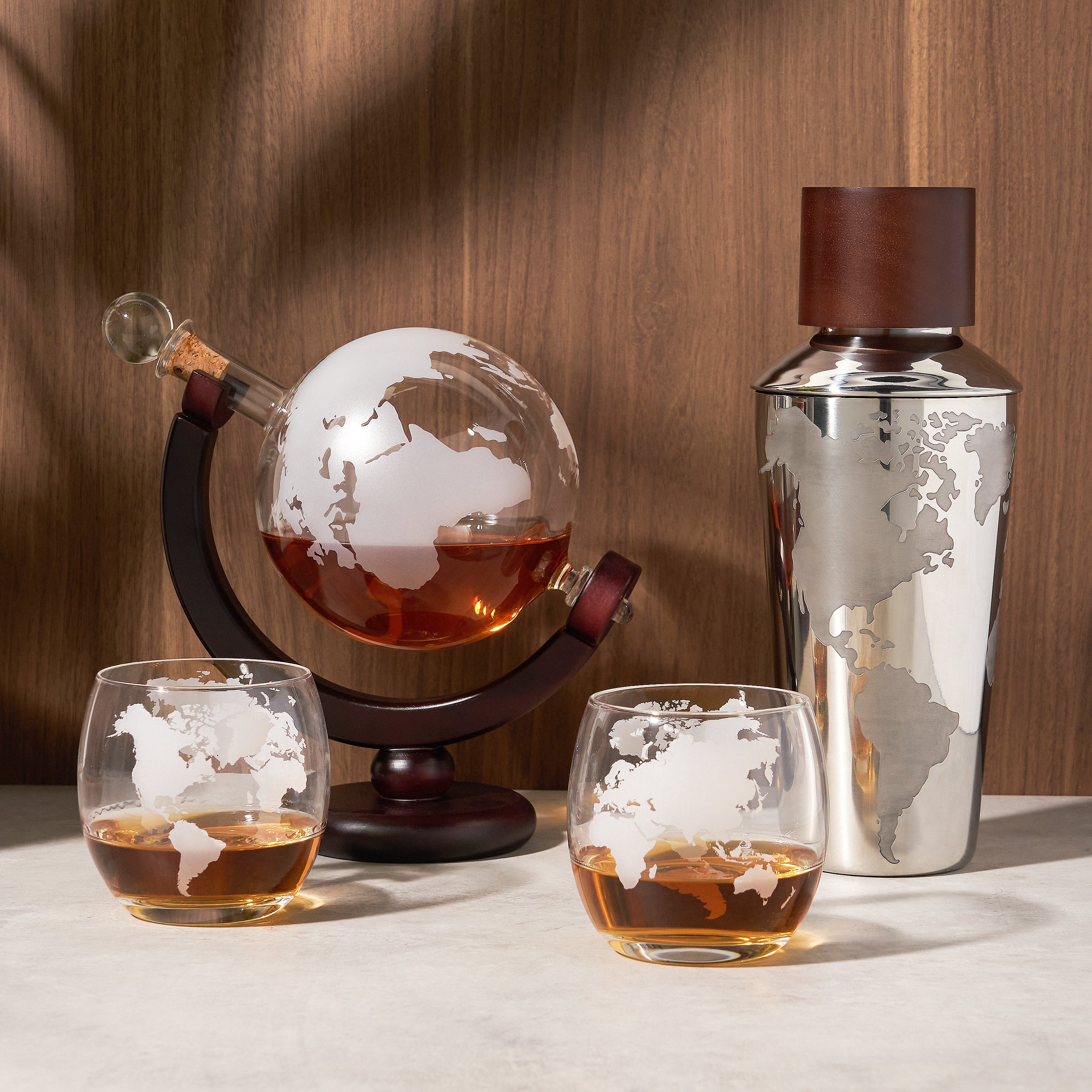 Imprinted Ice-Sphere Whiskey Kit