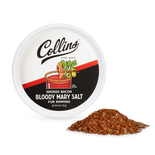 4 OZ OF FINISHING SALT FOR BLOODY MARYS – This Smoked Bacon Salt is made of premium ingredients to enhance the bloody mary cocktail experience for all. With the smoky flavor of bacon and spices, it adds some punch to drinks.