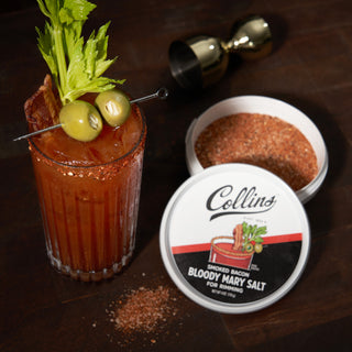 BACON FLAVORED SALT RIMMER FOR COCKTAILS – Want to add a unique finishing touch to your cocktails? Use this smoked bacon salt rimmer to enhance bloody marys or as michelada salt, adding to the look and taste of drinks. 