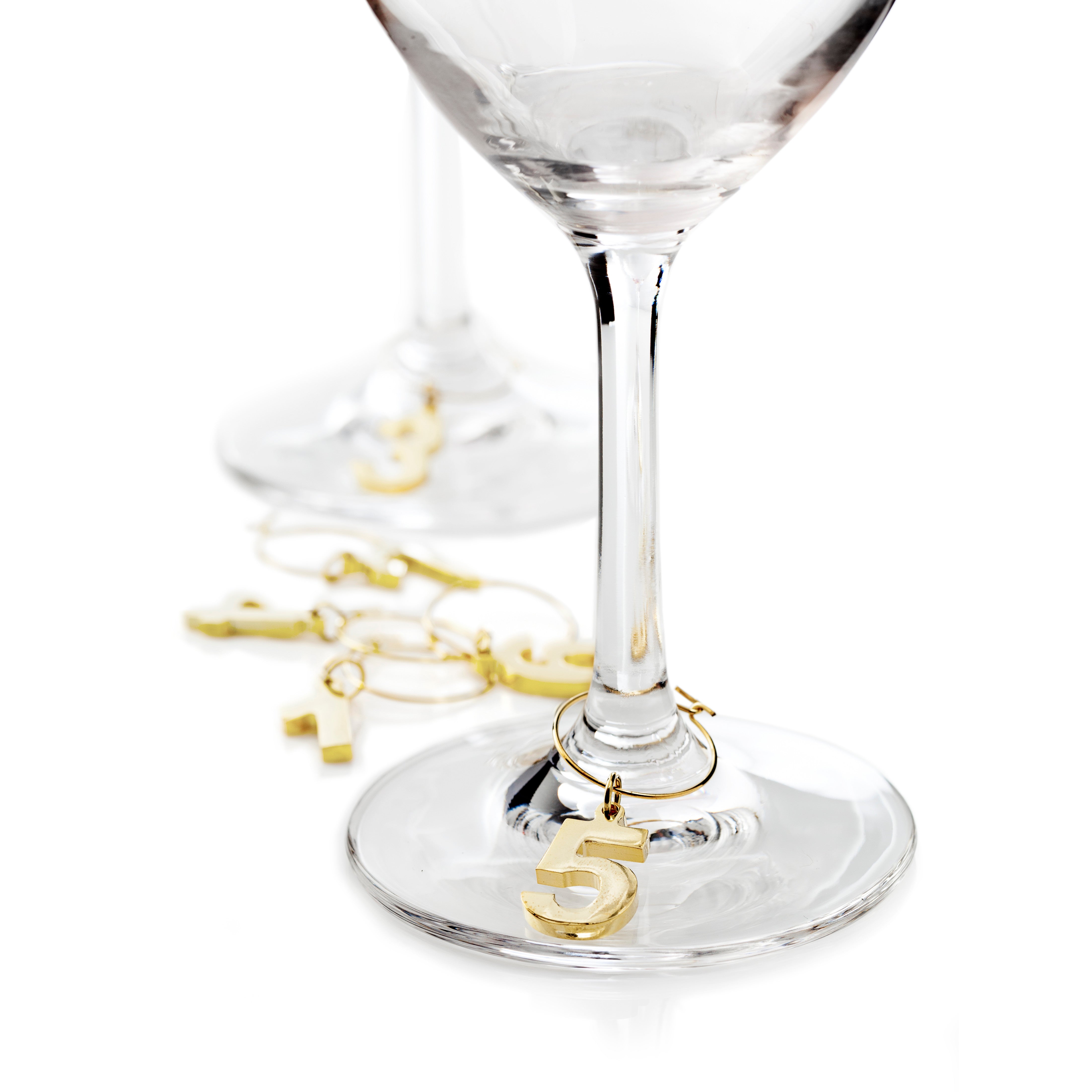 Viski Belmont - Stemless Wine Glasses - Gold