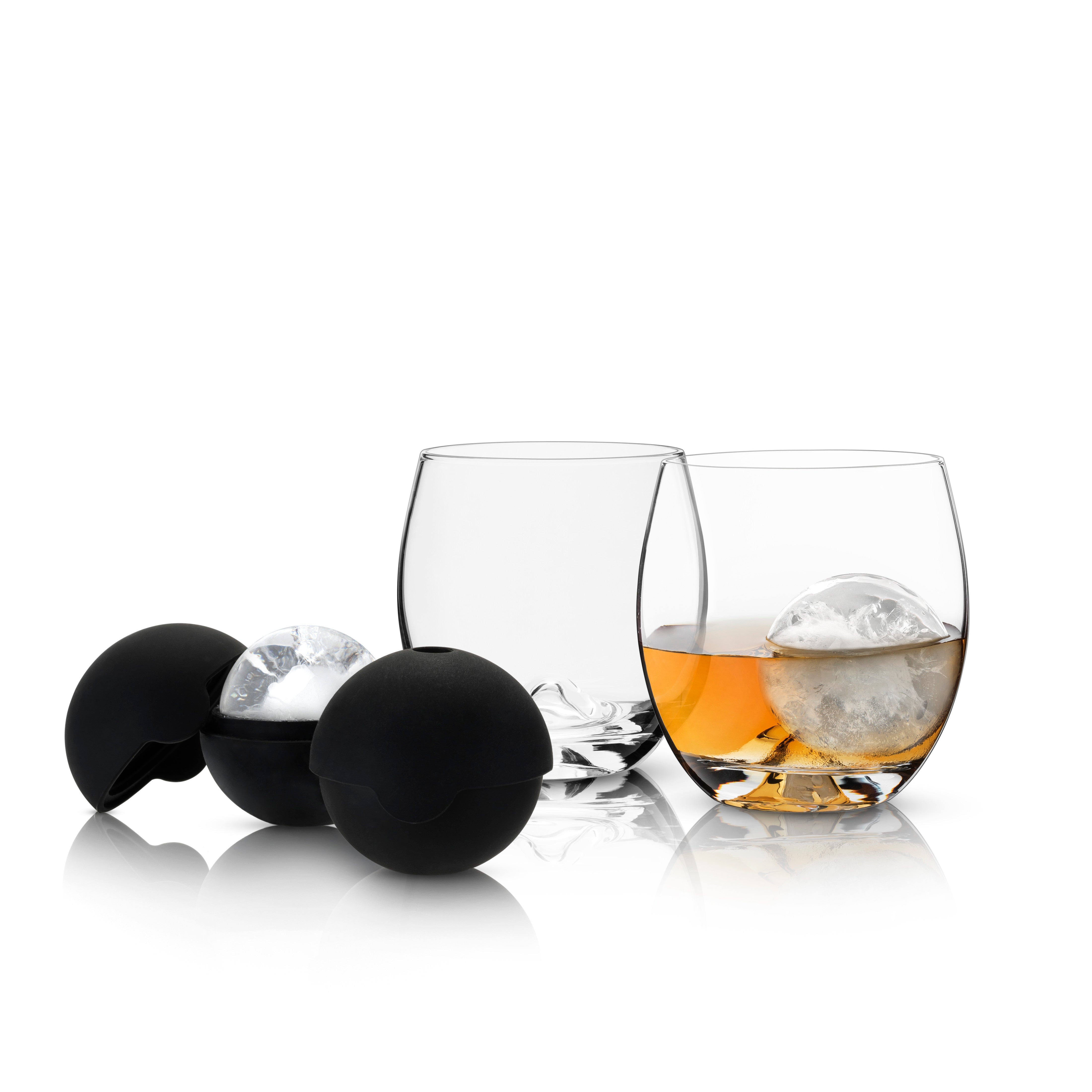 4 Cavity Ice Box Spherical Ice Mold Whiskey Vodka Beer Ice Ball Mold Home  Ice Products Bar Ice Ball Model Kitchen Accessories