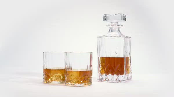Kathrene Crystal Spirit Decanter for Whisky & Brandy