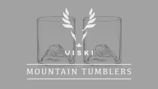 Whiskey Peaks Pacific Northwest - Set of 4 Whiskey Glasses - Pacific  Northwest, Bar & Entertainment