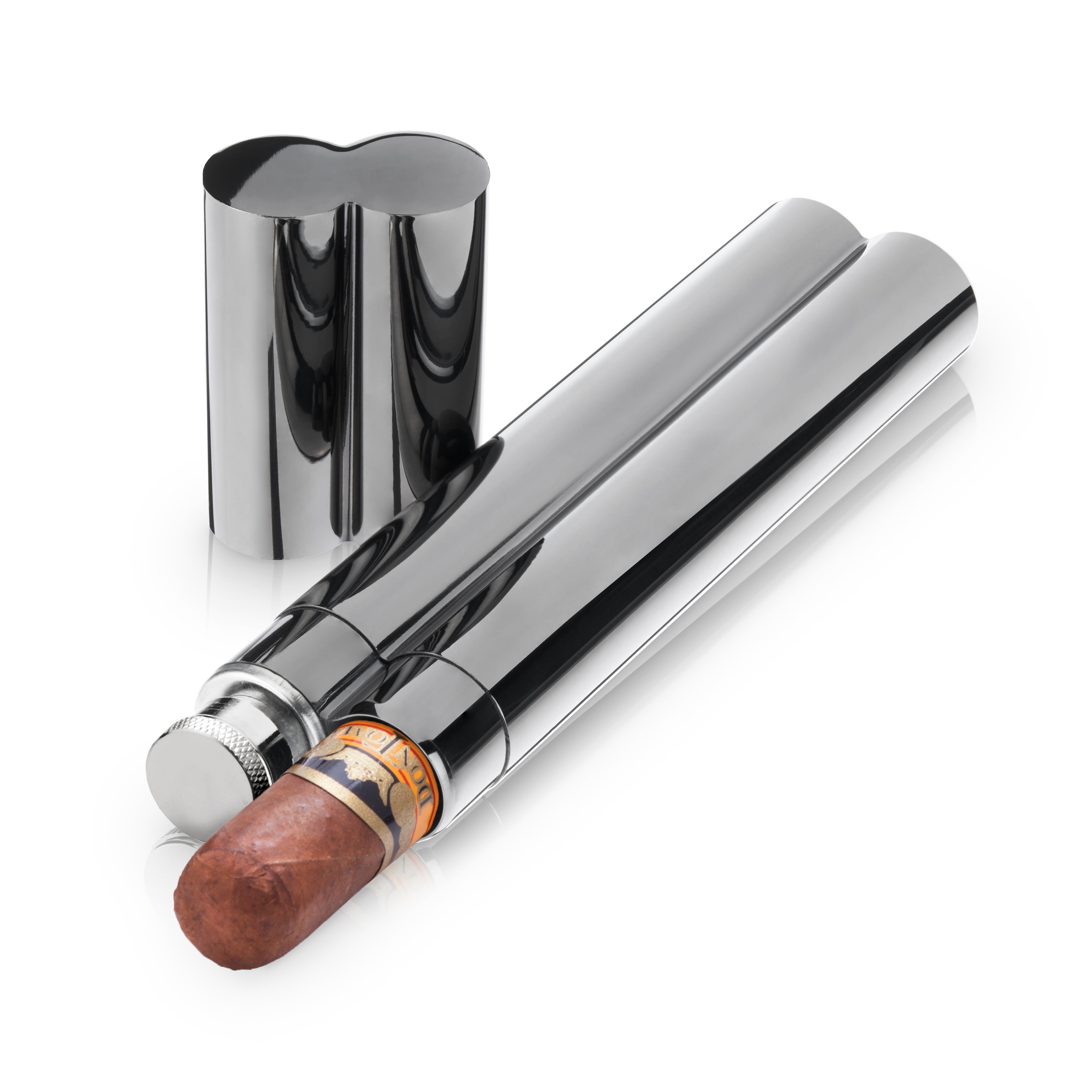 flask and cigarette holder Warren Cigar Holder and Flask flask and cigarette holder Warren Cigar Holder and Flask