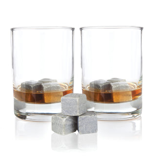 SIP IN STYLE WITH SOAPSTONE CUBES - Kick your cocktail game up a notch with these whiskey rocks chilling stones made from soapstone. Designed to chill your drinks, these soapstone ice rocks prevent watered down cocktails.