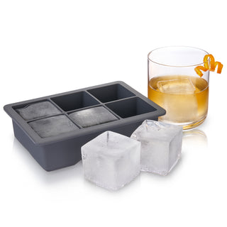 LARGE ICE CUBE TRAY FOR WHISKEY - Oversized ice cubes are perfect for double old fashioned and other cocktail glasses. Try with a Manhattan, Old Fashioned, Negroni, Rusty Nail and more.