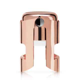 STYLISH BOTTLE STOPPER - Keep the celebration going longer with our copper champagne bottle stopper. This professional-grade stopper seals the bottle completely to preserve effervescence—never drink flat champagne again.