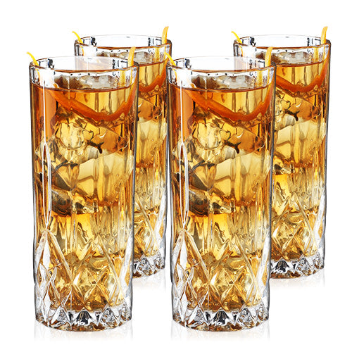 Admiral Highball Glasses, Set of 4